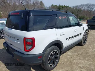 2021 Ford Bronco Sport Outer Banks z VIN 3FMCR9C66MRA02537, wystawiony jako IAAI lot #41901933 z przebiegiem 59 078 mil mil oraz . Historia ofert i sprzedaży dostępna na DreamBid. Obrazek 4.