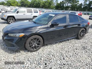 2022 Honda Civic Sport z VIN 2HGFE2F57NH547717, wystawiony jako Copart lot #55892955 z przebiegiem 126 189 mil mil oraz Szkoda całkowita • Salvage title. Historia ofert i sprzedaży dostępna na DreamBid. Obrazek 1.