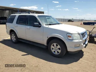 2010 Ford Explorer XLT with VIN 1FMEU7DE5AUA76280, listed as a Copart auction lot 56849565 with 218,962 mi miles and Salvage title. Bid and sale history available at DreamBid. Image 4.