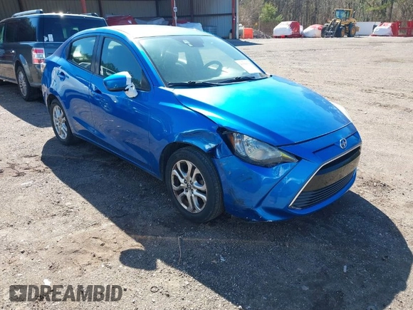 2016 Scion iA with VIN 3MYDLBZV0GY126847, listed as a IAAI auction lot 41588599 with 137,966 mi miles. Bid and sale history available at carsss.com. Image 1.