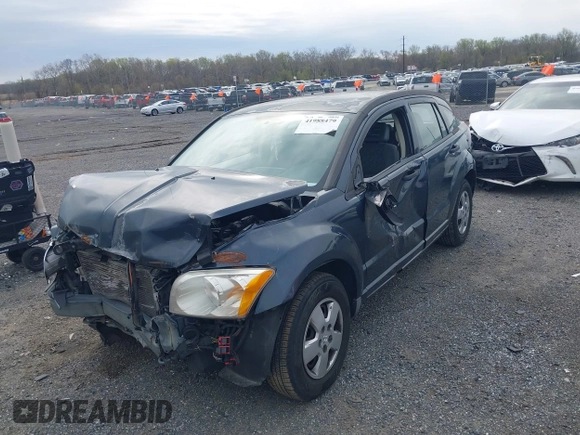 2007 Dodge Caliber with VIN 1B3HB28B17D350160, listed as a IAAI auction lot 41988479 with 174,949 mi miles. Bid and sale history available at carsss.com. Image 2.