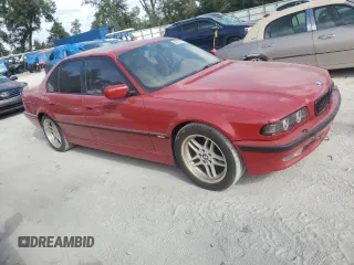 2001 BMW 7 Series 740iA with VIN WBAGG834X1DN83336, listed as a Copart auction lot 80878274 with 225,466 mi miles and Non Repairable. Bid and sale history available at carsss.com. Image 4.