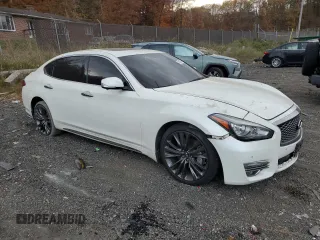 2017 Infiniti Q70 3.7 z VIN JN1BY1PR3HM210630, wystawiony jako Copart lot #79213674 z przebiegiem 97 012 mil mil oraz Szkoda całkowita • Salvage title. Historia ofert i sprzedaży dostępna na DreamBid. Obrazek 4.