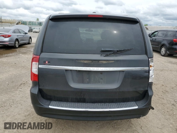 2012 Chrysler Town & Country Touring with VIN 2C4RC1BG1CR401176, listed as a Copart auction lot 55274715 with 215,864 mi miles and Salvage Title. Bid and sale history available at DreamBid. Image 6.