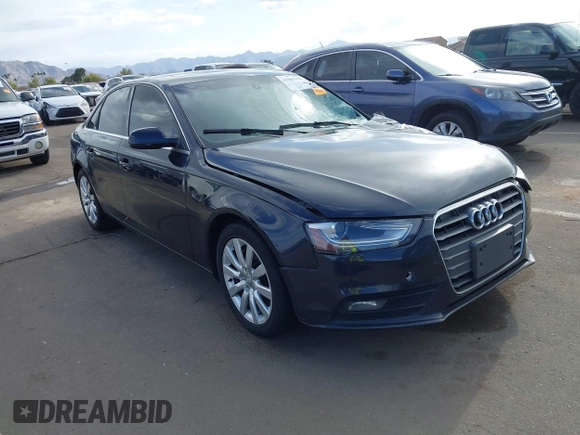 2013 Audi A4 Premium с VIN WAUAFAFL1DN028339, выставлен на аукционе IAAI как лот 41963256 с пробегом 242 697 миль миль и . История ставок и продаж доступна на DreamBid. Изображение 1.