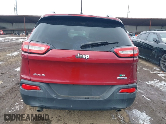 2014 Jeep Cherokee Latitude with VIN 1C4PJMCS2EW175306, listed as a IAAI auction lot 41620115 with 156,578 mi miles and . Bid and sale history available at carsss.com. Image 16.