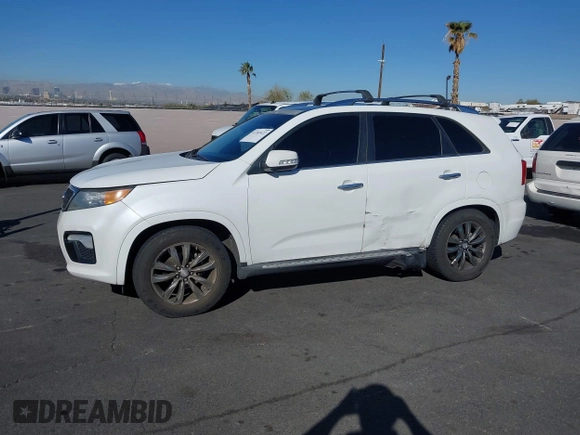 2012 Kia Sorento SX with VIN 5XYKW4A21CG300577, listed as a IAAI auction lot 41703422 with 191,795 mi miles. Bid and sale history available at carsss.com. Image 6.