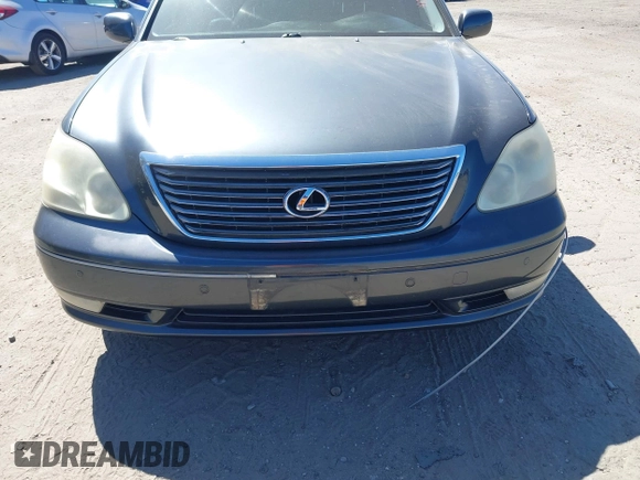 2005 Lexus LS 430 with VIN JTHBN36F455014614, listed as a IAAI auction lot 41825696 with Not Provided miles and . Bid and sale history available at DreamBid. Image 6.