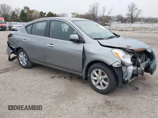 2014 Nissan Versa SV with VIN 3N1CN7AP0EL829246, listed as a IAAI auction lot 41351527 with 96,607 mi miles. Bid and sale history available at carsss.com. Image 1.