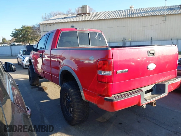 2006 Ford F-150 XLT with VIN 1FTPX14566NA05124, listed as a IAAI auction lot 41751548 with 195,665 mi miles. Bid and sale history available at carsss.com. Image 3.