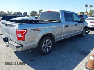 2020 Ford F-150 XL with VIN 1FTEW1CP4LKE25071, listed as a IAAI auction lot 41643863 with 44,321 mi miles and . Bid and sale history available at DreamBid. Image 4.