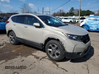 2019 Honda CR-V EX with VIN 2HKRW1H52KH505734, listed as a Copart auction lot 50371485 with 108,281 mi miles and Salvage Title. Bid and sale history available at DreamBid. Image 4.