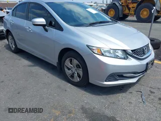 2015 Honda Civic LX with VIN 2HGFB2F53FH560832, listed as a IAAI auction lot 42418193 with 63,162 mi miles and . Bid and sale history available at DreamBid. Image 1.