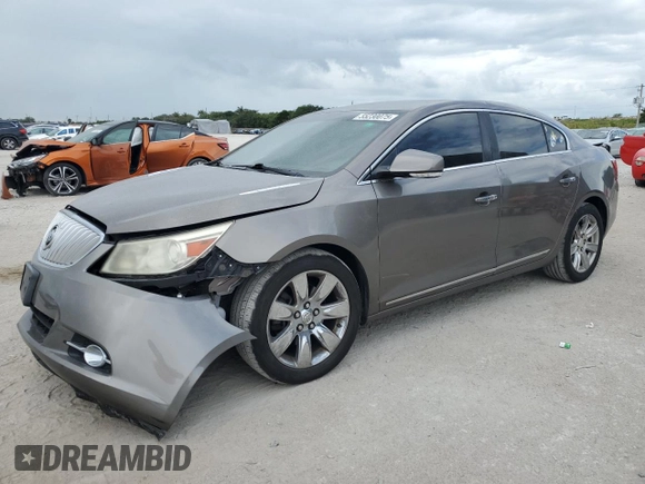 2012 Buick LaCrosse Premium 1 with VIN 1G4GD5E37CF176723, listed as a Copart auction lot 55230075 with 147,210 mi miles and Salvage title. Bid and sale history available at DreamBid. Image 1.