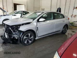 2019 Hyundai Ioniq SEL with VIN KMHC75LC4KU119558, listed as a Copart auction lot 51467645 with 54,423 mi miles and Salvage Title. Bid and sale history available at DreamBid. Image 1.