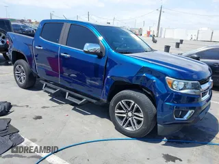 2019 Chevrolet Colorado 2WD LT with VIN 1GCGSCEN2K1163423, listed as a IAAI auction lot 42131553 with 37,757 mi miles and . Bid and sale history available at DreamBid. Image 1.