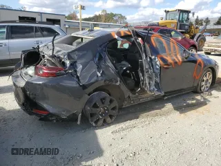 2021 Mazda 3 2.5 Turbo with VIN JM1BPBAY2M1327567, listed as a Copart auction lot 75093044 with Not Provided miles and Non Repairable. Bid and sale history available at DreamBid. Image 3.