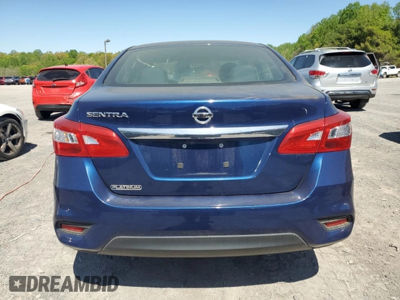 2019 Nissan Sentra S with VIN 3N1AB7AP7KY245490, listed as a Copart auction lot 54504135 with 57,271 mi miles and Clean Title. Bid and sale history available at DreamBid. Image 6.