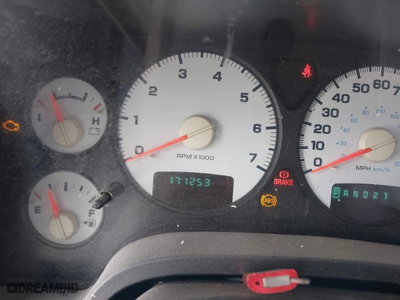 2004 Dodge Ram 1500 ST with VIN 1D7HA16N04J161253, listed as a IAAI auction lot 42085304 with 171,253 mi miles. Bid and sale history available at carsss.com. Image 7.