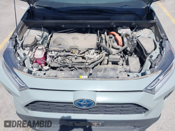 2020 Toyota RAV4 Hybrid XLE z VIN 4T3RWRFVXLU005428, wystawiony jako IAAI lot #42223346 z przebiegiem 123 168 mil mil oraz . Historia ofert i sprzedaży dostępna na DreamBid. Obrazek 10.