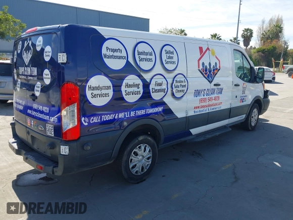 2015 Ford Transit XL z VIN 1FBZX2ZM5FKA97492, wystawiony jako IAAI lot #42018625 z przebiegiem 73 377 mil mil oraz . Historia ofert i sprzedaży dostępna na DreamBid. Obrazek 4.