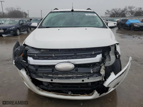 2012 Ford Edge SEL with VIN 2FMDK3JCXCBA69489, listed as a Copart auction lot 45319395 with 151,354 mi miles and Salvage Title. Bid and sale history available at carsss.com. Image 5.