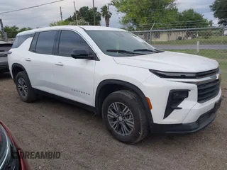 2024 Chevrolet Traverse FWD LS with VIN 1GNEREKS9RJ235213, listed as a IAAI auction lot 41967916 with 13,668 mi miles and . Bid and sale history available at DreamBid. Image 13.