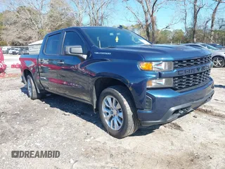 2020 Chevrolet Silverado 1500 Custom with VIN 3GCPWBEH1LG348851, listed as a IAAI auction lot 41497077 with 86,136 mi miles and . Bid and sale history available at DreamBid. Image 1.