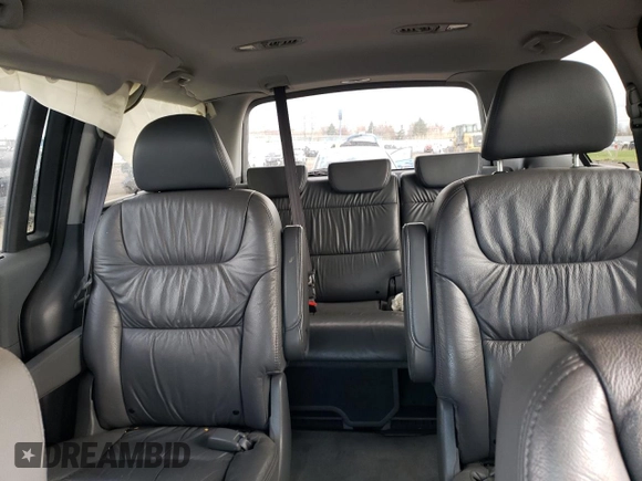 2007 Honda Odyssey EX-L with VIN 5FNRL38777B095914, listed as a Copart auction lot 53208585 with 254,710 mi miles and Salvage Title. Bid and sale history available at carsss.com. Image 10.
