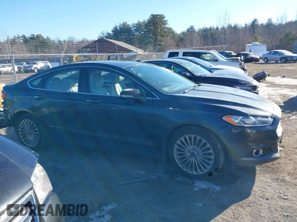 2015 Ford Fusion Titanium with VIN 3FA6P0D9XFR155040, listed as a IAAI auction lot 41423022 with 148,365 mi miles. Bid and sale history available at carsss.com. Image 14.