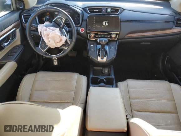 2017 Honda CR-V Touring with VIN 5J6RW2H9XHL013007, listed as a Copart auction lot 45664825 with 65,641 mi miles and Salvage Title. Bid and sale history available at carsss.com. Image 8.