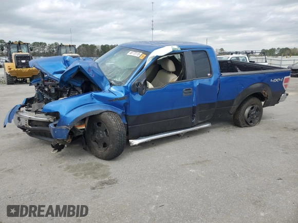 2010 Ford F-150 XL with VIN 1FTEX1E88AFD60038, listed as a Copart auction lot 49773115 with 105,461 mi miles and Salvage title. Bid and sale history available at DreamBid. Image 1.