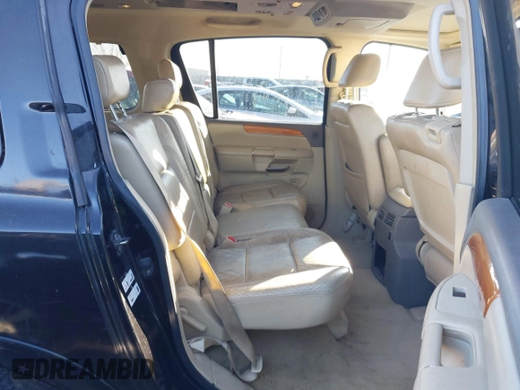 2009 Infiniti QX56 with VIN 5N3AA08C89N904326, listed as a IAAI auction lot 41380310 with 176,844 mi miles. Bid and sale history available at carsss.com. Image 8.