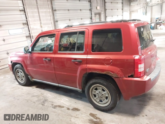 2007 Jeep Patriot Sport with VIN 1J8FT28W67D272456, listed as a IAAI auction lot 41672403 with 132,762 mi miles and . Bid and sale history available at DreamBid. Image 14.