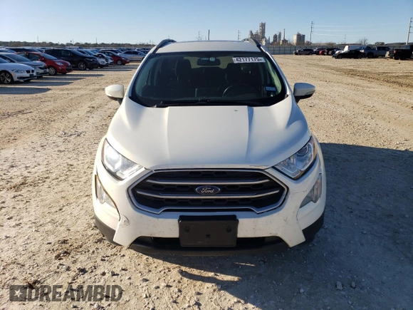 2020 Ford EcoSport SE with VIN MAJ3S2GE1LC389230, listed as a Copart auction lot 42177175 with 61,919 mi miles and Salvage Title. Bid and sale history available at carsss.com. Image 5.