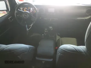 2020 Jeep Wrangler Unlimited Black and Tan with VIN 1C4HJXDG1LW267312, listed as a Copart auction lot 49658135 with 66,624 mi miles and Salvage title. Bid and sale history available at DreamBid. Image 8.