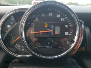 2019 MINI Convertible Cooper z VIN WMWWG5C56K3F79281, wystawiony jako Copart lot #56523045 z przebiegiem 15 078 mil mil oraz Szkoda całkowita • Salvage title. Historia ofert i sprzedaży dostępna na DreamBid. Obrazek 9.