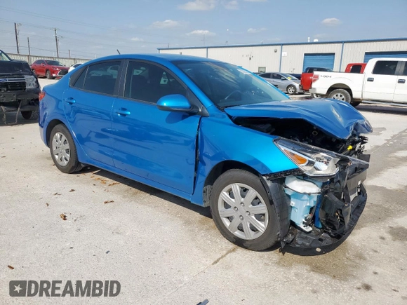 2023 Kia Rio LX z VIN 3KPA24AD2PE597810, wystawiony jako Copart lot #53565235 z przebiegiem 6 836 mil mil oraz Szkoda całkowita • Salvage title. Historia ofert i sprzedaży dostępna na DreamBid. Obrazek 4.