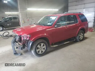 2010 Ford Explorer XLT with VIN 1FMEU7DE1AUA70153, listed as a Copart auction lot 52072295 with 148,177 mi miles and Salvage Title. Bid and sale history available at carsss.com. Image 1.