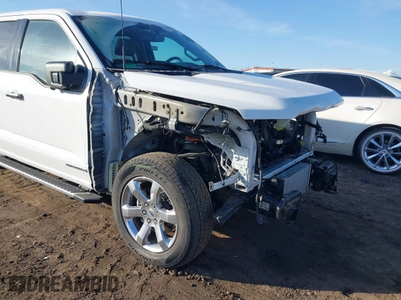 2023 Ford F-150 XL with VIN 1FTFW1ED5PFA32167, listed as a IAAI auction lot 41781357 with 23,745 mi miles. Bid and sale history available at carsss.com. Image 6.