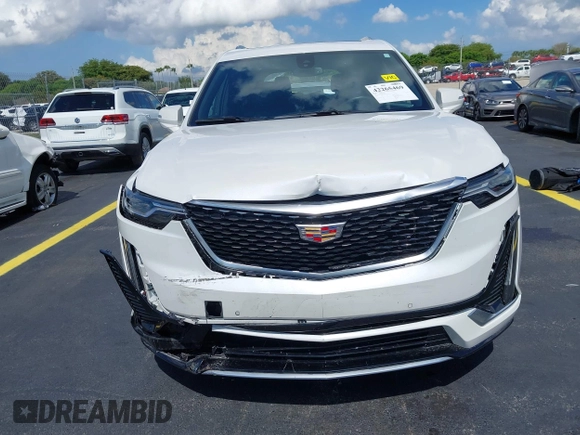 2024 Cadillac XT6 AWD Luxury with VIN 1GYKPBR4XRZ742186, listed as a IAAI auction lot 42265469 with 16,688 mi miles and . Bid and sale history available at DreamBid. Image 12.