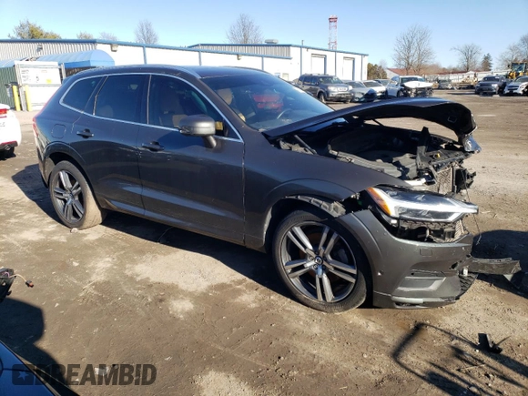 2018 Volvo XC60 Momentum with VIN YV4A22RK7J1004294, listed as a Copart auction lot 45557165 with Not provided miles and Salvage title. Bid and sale history available at DreamBid. Image 4.
