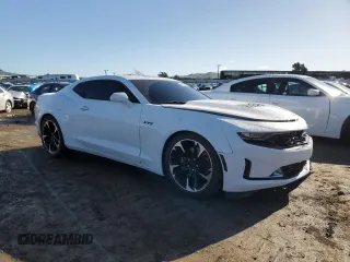 2023 Chevrolet Camaro LT1 with VIN 1G1FF1R71P0154430, listed as a Copart auction lot 44086135 with 13,368 mi miles and Salvage Title. Bid and sale history available at DreamBid. Image 4.