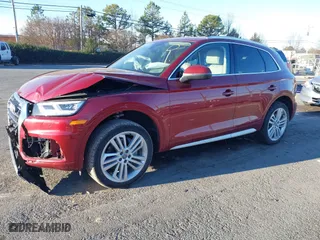 2020 Audi Q5 Premium Plus with VIN WA1BNAFY8L2002059, listed as a IAAI auction lot 41324813 with 59,955 mi miles. Bid and sale history available at carsss.com. Image 17.