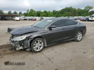 2015 Chrysler 200 Limited with VIN 1C3CCCAB0FN556461, listed as a Copart auction lot 54229305 with 204,551 mi miles and Salvage Title. Bid and sale history available at DreamBid. Image 1.