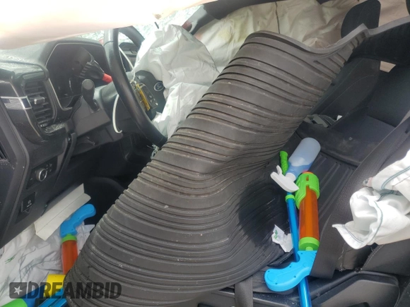 2021 Ford F-150 XL z VIN 1FTEW1EPXMFA72777, wystawiony jako Copart lot #58859095 z przebiegiem Nie podano mil oraz Szkoda całkowita • Salvage title. Historia ofert i sprzedaży dostępna na DreamBid. Obrazek 7.