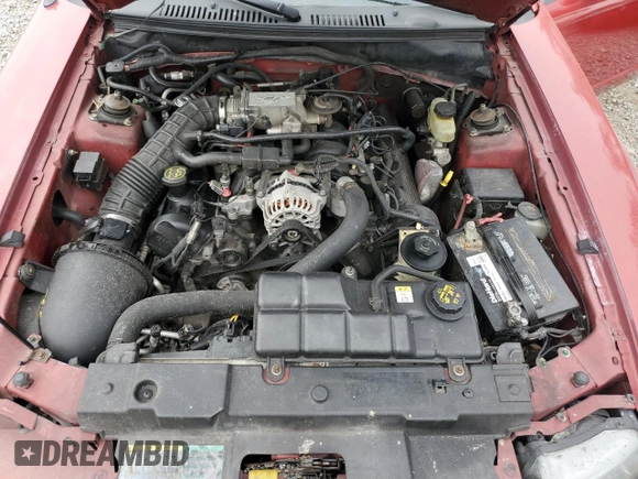 2003 Ford Mustang GT Deluxe with VIN 1FAFP45XX3F332392, listed as a Copart auction lot 87612555 with 0 mi miles and Salvage Title. Bid and sale history available at carsss.com. Image 12.