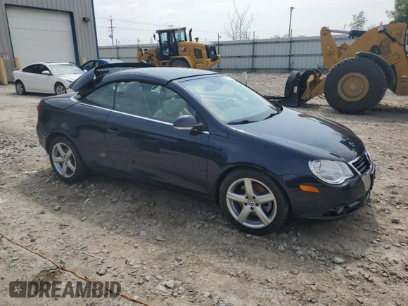 2007 Volkswagen Eos with VIN WVWCA71F07V037925, listed as a Copart auction lot 66184154 with Not Provided miles and Clean Title. Bid and sale history available at DreamBid. Image 4.