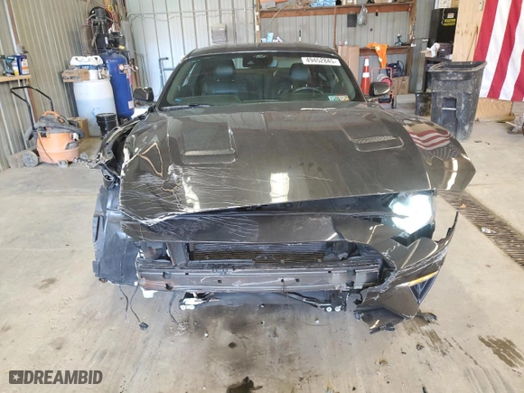2023 Ford Mustang GT with VIN 1FA6P8CF8P5302630, listed as a Copart auction lot 49452845 with 17,895 mi miles and Salvage Title. Bid and sale history available at carsss.com. Image 5.