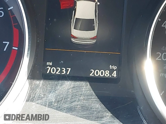 2019 Volkswagen Passat 2.0T Wolfsburg Edition with VIN 1VWLA7A34KC012887, listed as a IAAI auction lot 41792604 with 70,237 mi miles. Bid and sale history available at carsss.com. Image 16.